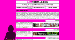 Desktop Screenshot of camportale.com